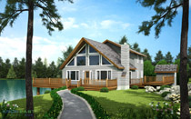 Residential Architectural rendering